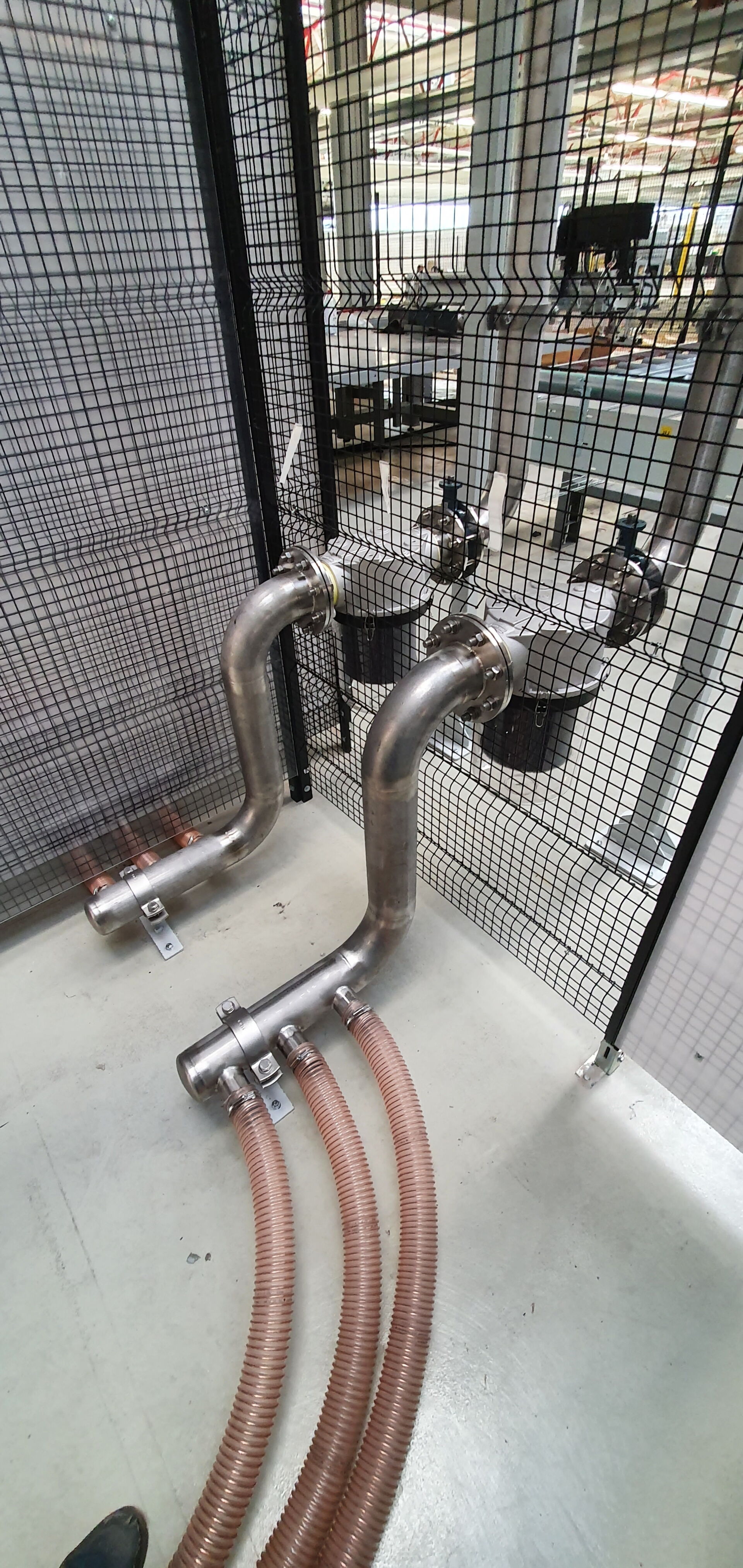 Abbildung eines Filters für Rohrleitungsbau einer Vakuumanlage