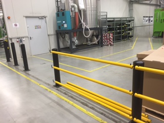 Absperr- und Sicherheitseinrichtung